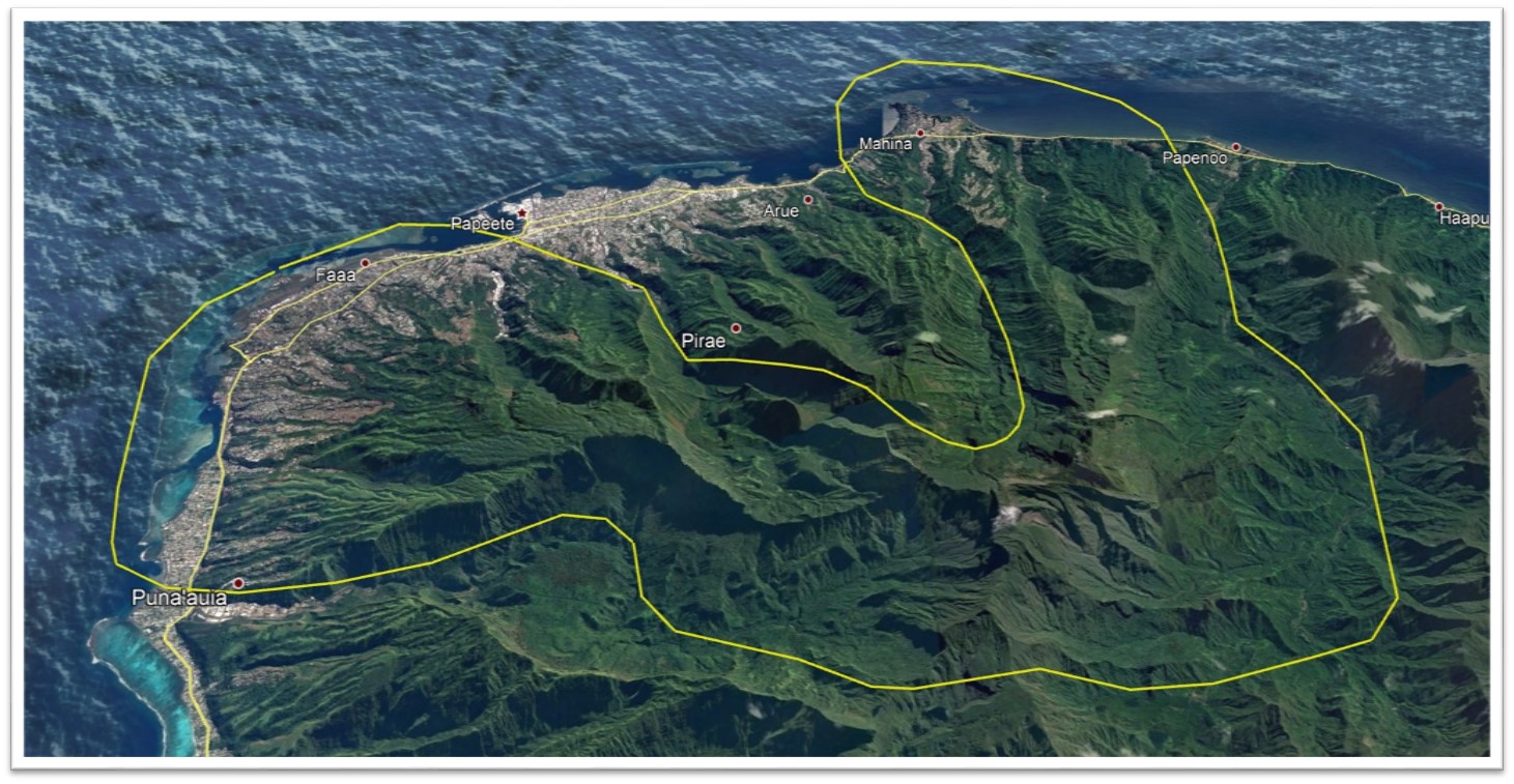 Circuit Tahiti 30 minutes